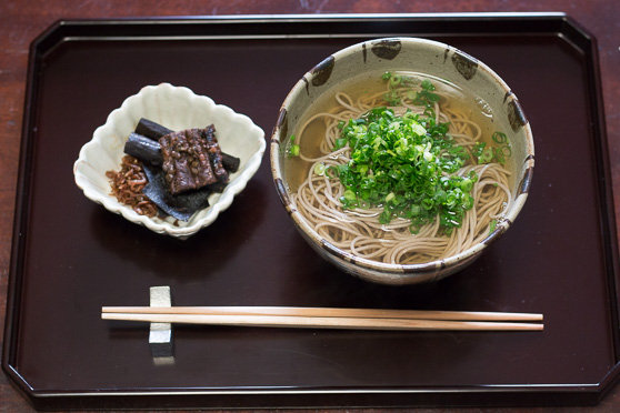 贅沢茶漬蕎麦