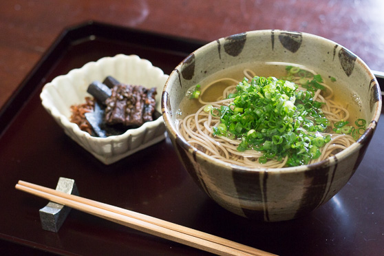 贅沢茶漬蕎麦